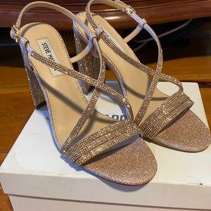 Steve Madden Rose Gold Heels